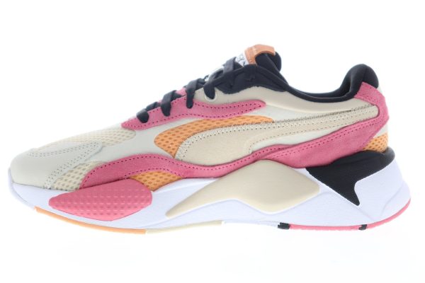 Puma RS-X3 Mesh Pop 37211701 Womens Beige Tan Lace Up Lifestyle Sneakers Shoes Supply - Image 5