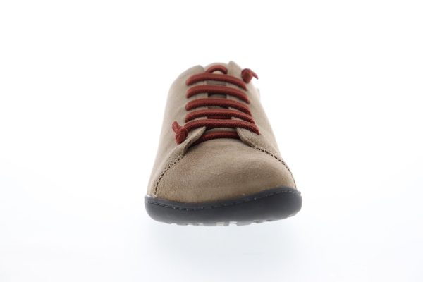 Camper Peu Cami 17665-183 Mens Brown Suede Low Top Lace Up Euro Sneakers Shoes Online now - Image 3
