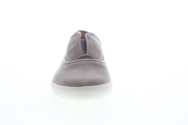 Frye Maya Cvo Slip On 79191 Womens Gray Leather Low Top Lifestyle Sneakers Shoes Online - Image 3