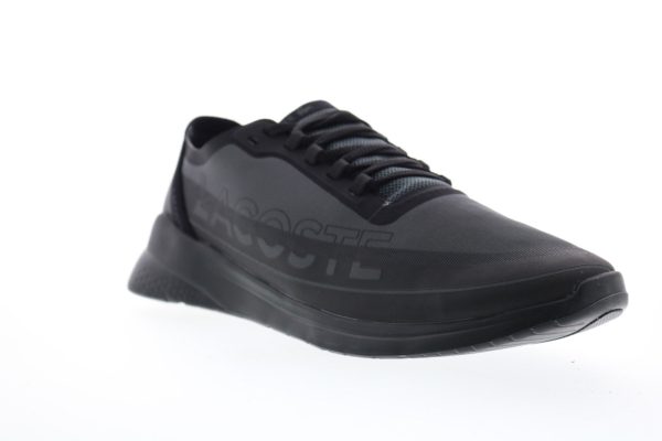 Lacoste Lt Fit 319 2 Sma Mens Black Lace Up Lifestyle Sneakers Shoes on Sale - Image 2