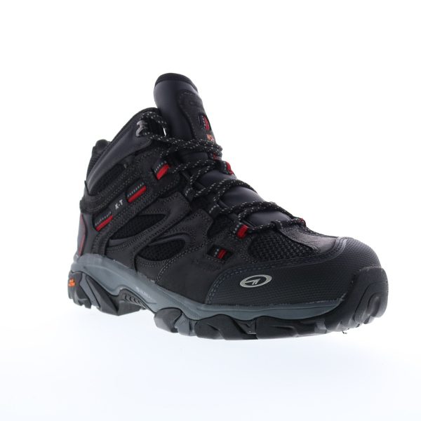 Hi-Tec X-T Boron Mid Waterproof 360 ST 57041 Mens Black Leather Work Boots Supply - Image 2