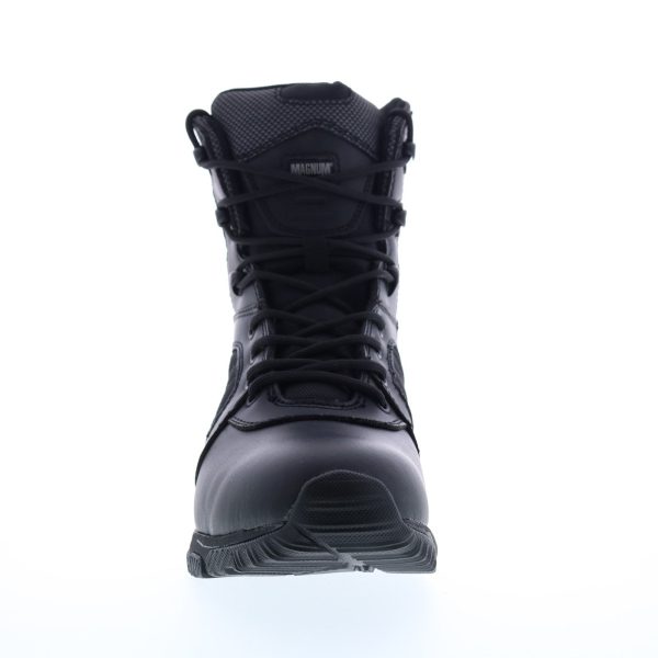 Magnum Response III 8.0 Sz 5207W Mens Black Wide Leather Tactical Boots Online Sale - Image 3