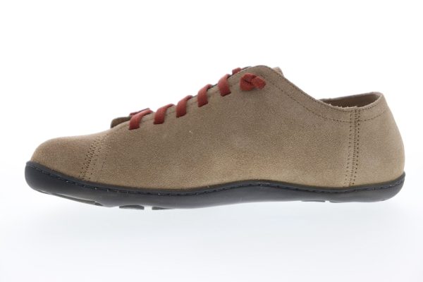 Camper Peu Cami 17665-183 Mens Brown Suede Low Top Lace Up Euro Sneakers Shoes Online now - Image 5