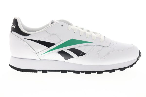 Reebok Classic Leather Vector MU EF8836 Mens White Lifestyle Sneakers Shoes For Cheap