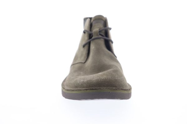 Camper Morrys K300202-004 Mens Green Suede Mid Top Lace Up Chukkas Boots Hot on Sale - Image 3