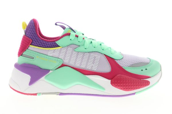 Puma Rs-X Bold 37307805 Womens Green Mesh Low Top Lifestyle Sneakers Shoes Online Hot Sale