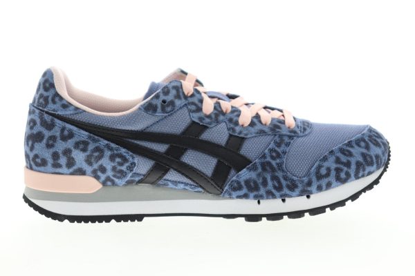Onitsuka Tiger Alvarado D7J7L-4690 Womens Blue Suede Lifestyle Sneakers Shoes Online Hot Sale
