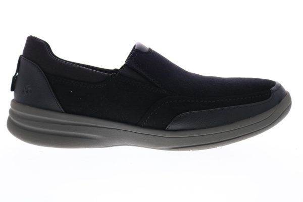 Clarks Stepstrolledge 26148970 Mens Black Wide 2E Lifestyle Sneakers Shoes Fashion