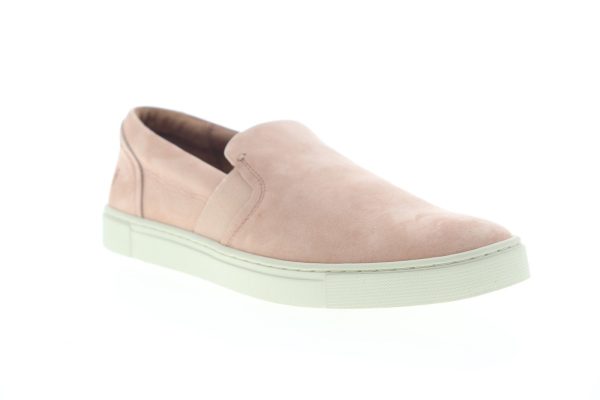 Frye Ivy Slip 71199 Womens Pink Leather Low Top Slip On Lifestyle Sneakers Shoes Supply - Image 2