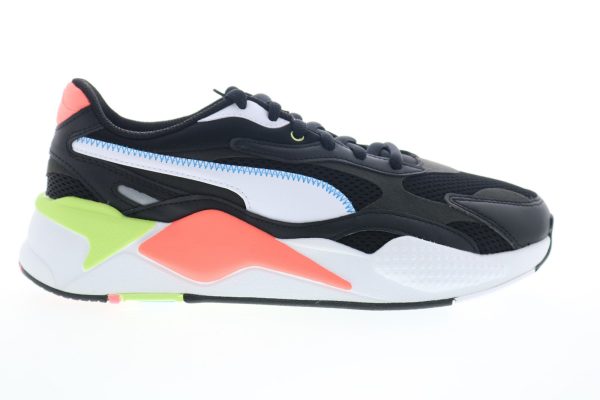 Puma Rs-X3 Millenium 37323601 Mens Black Mesh Lifestyle Sneakers Shoes Online now