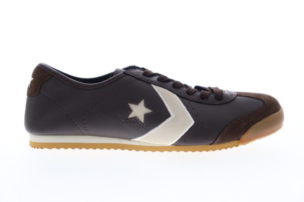 Converse MT Star 3 1T462 Mens Brown Leather Low Top Lifestyle Sneakers Shoes Online now