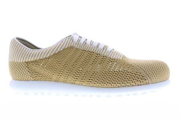 Camper Pelotas XL K200456-004 Womens Beige Tan Canvas Euro Sneakers Shoes Online