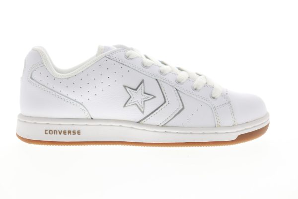 Converse Karve Ox 1V908 Mens White Leather Low Top Lifestyle Sneakers Shoes Online Sale