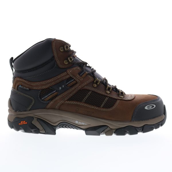 Hi-Tec Carbon Elite Mid Wp 360 Ct 57038 Mens Brown Leather Hiking Boots Online Sale
