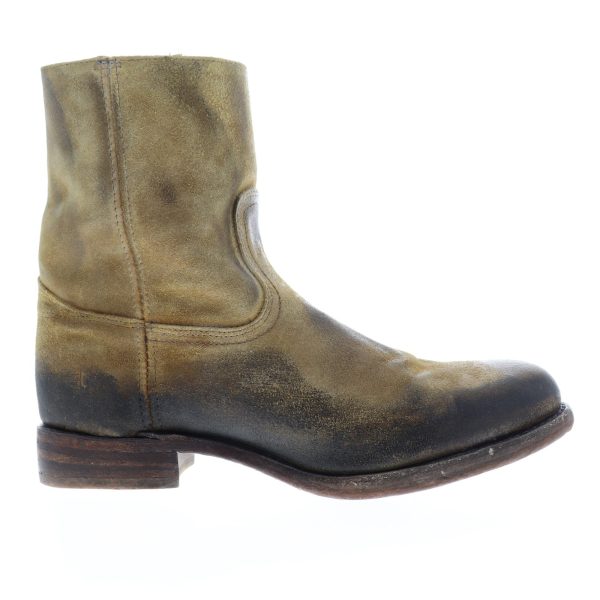 Frye Campus Inside Zip 81303 Mens Brown Suede Zipper Casual Dress Boots Cheap