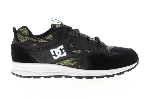 DC Kalis Lite SE ADYS100382 Mens Black Suede Low Top Skate Sneakers Shoes Online Hot Sale