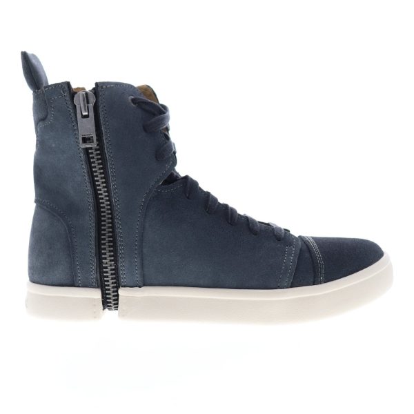Diesel S-Nentish HBD Mens Blue Suede Zipper Lifestyle Sneakers Shoes Fashion