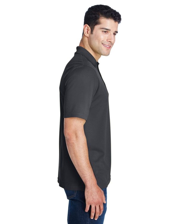 Core 365 Origin Mens Tall Performance Pique Polo Shirt | Carbon For Cheap - Image 3