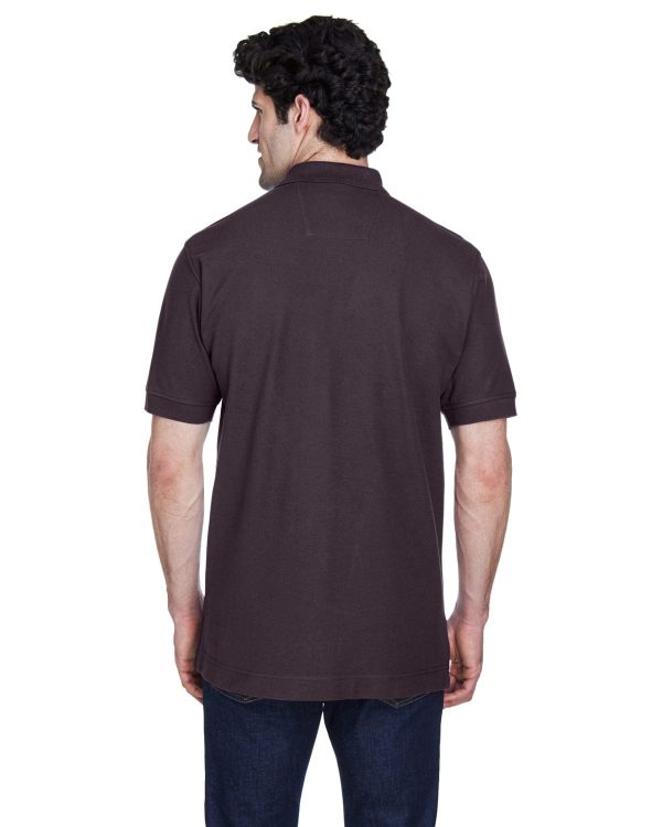 Devon & Jones Fine Pima Pique Polo Shirt | Espresso Online Hot Sale - Image 2
