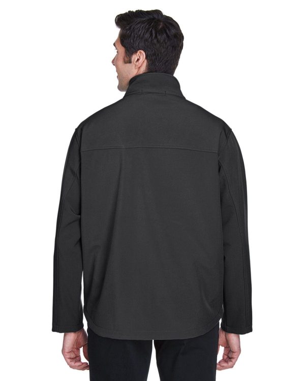 Devon & Jones Soft Shell Jacket | Black For Sale - Image 2