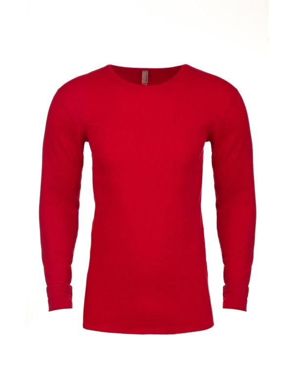 Next Level Mens Blended Thermal Tee | Red Online Sale