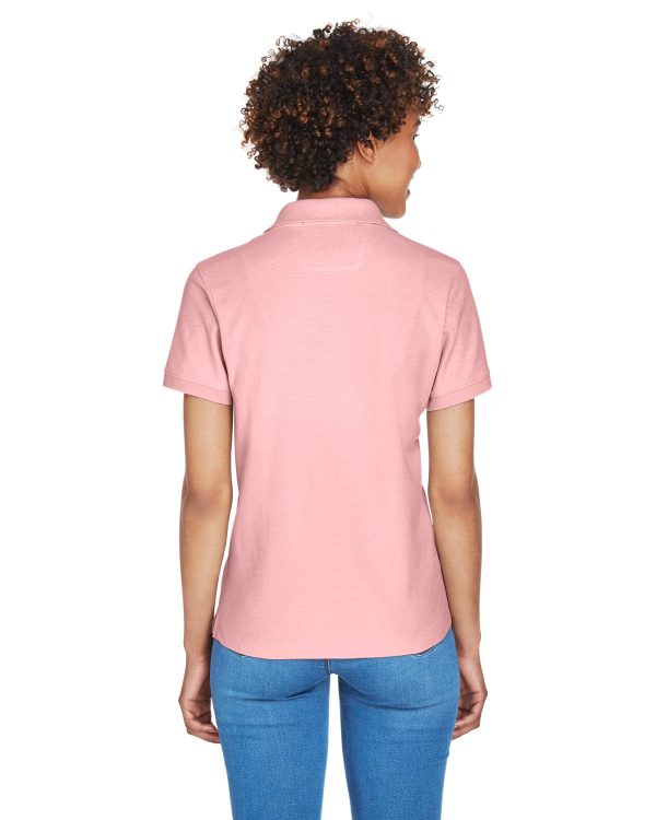 Devon & Jones Ladies Fine Pima Pique Polo | Pink Online Sale - Image 2