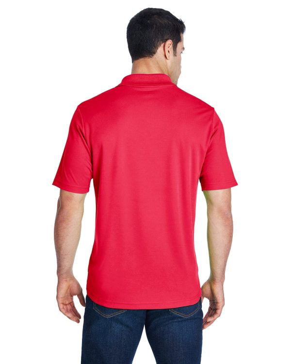 Core 365 Origin Mens Tall Performance Pique Polo Shirt | Classic Red Discount - Image 2