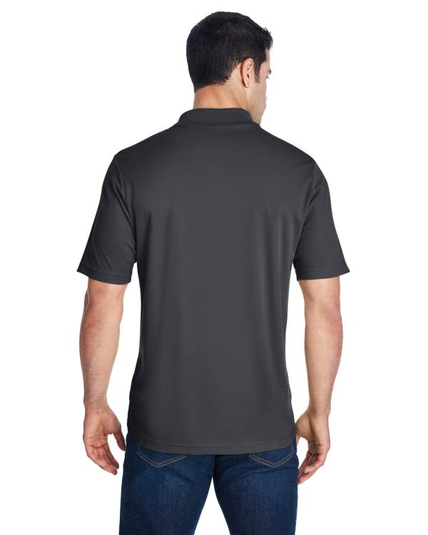 Core 365 Origin Mens Tall Performance Pique Polo Shirt | Carbon For Cheap - Image 2
