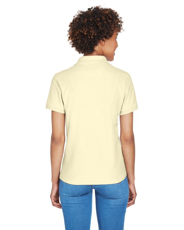 Devon & Jones Ladies Fine Pima Pique Polo | Transparent Yell Online now - Image 2