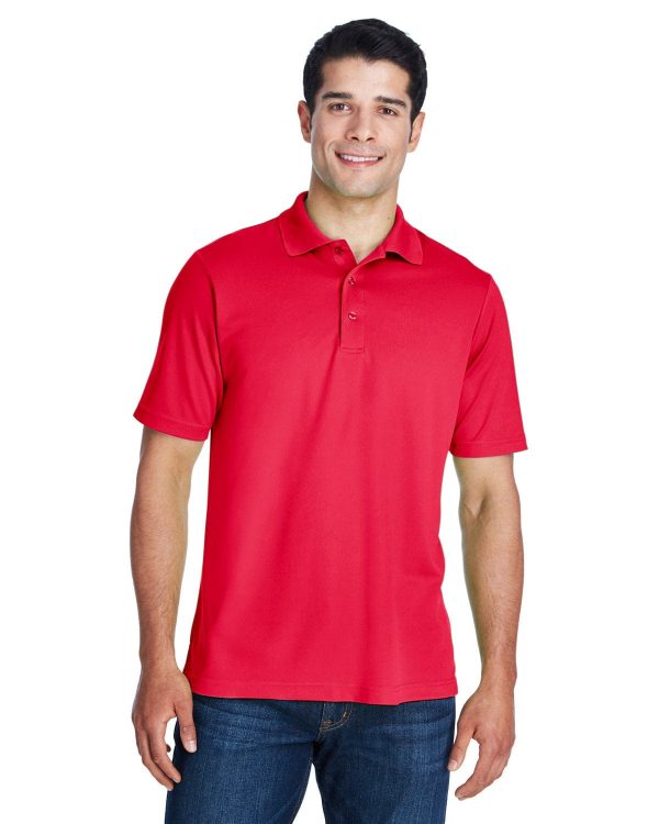 Core 365 Origin Mens Tall Performance Pique Polo Shirt | Classic Red Discount